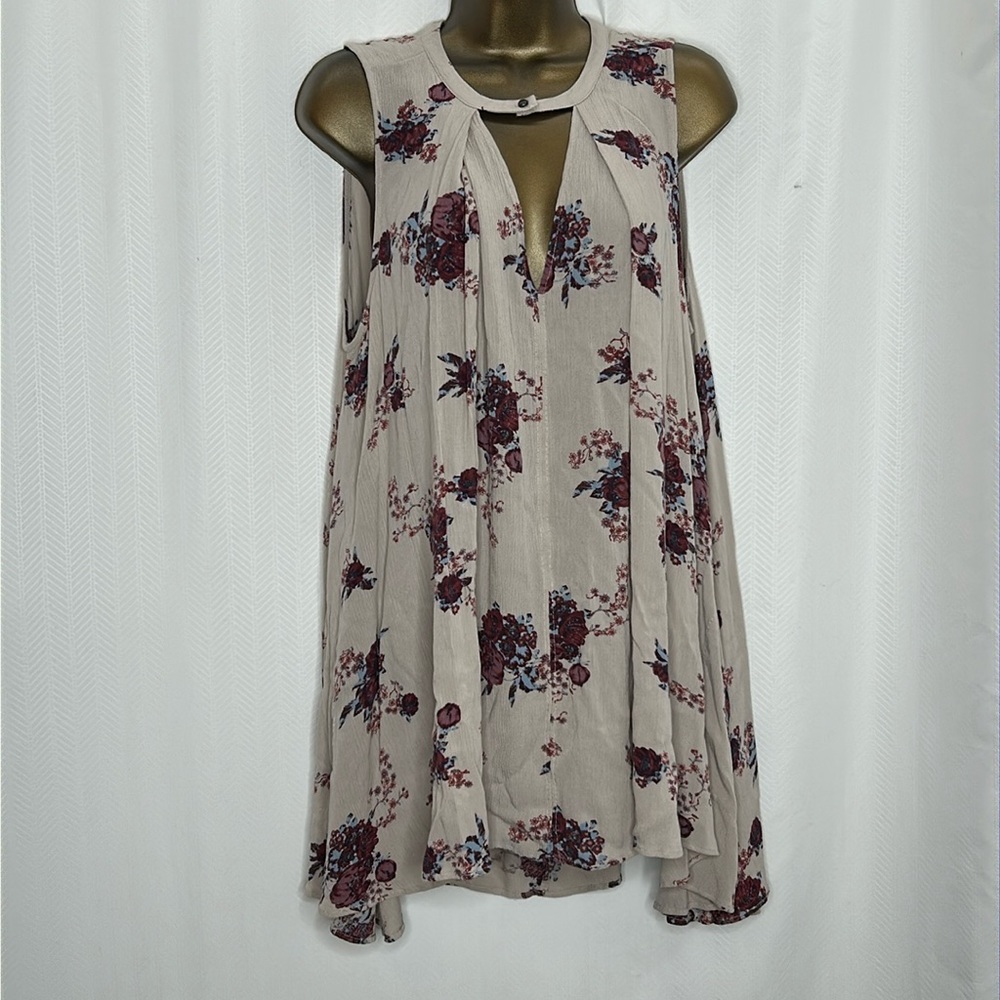 Free people floral shirt